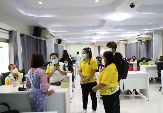 ภาพกิจกรรม  คณะวิทยาศาสตร์และเทคโนโลยี จัดกิจกรรมสำรวจความต้องการและแนวทางการส่งเสริมการแก้ไขปัญหาของชุมชน