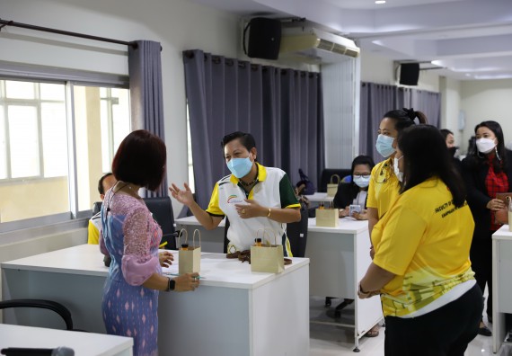 ภาพกิจกรรม  คณะวิทยาศาสตร์และเทคโนโลยี จัดกิจกรรมสำรวจความต้องการและแนวทางการส่งเสริมการแก้ไขปัญหาของชุมชน