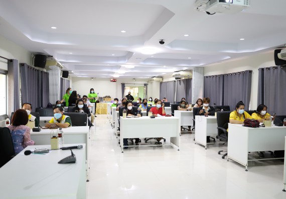 ภาพกิจกรรม  คณะวิทยาศาสตร์และเทคโนโลยี จัดกิจกรรมสำรวจความต้องการและแนวทางการส่งเสริมการแก้ไขปัญหาของชุมชน