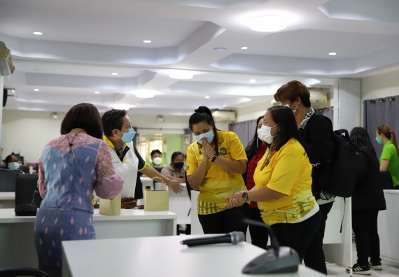 ภาพกิจกรรม  คณะวิทยาศาสตร์และเทคโนโลยี จัดกิจกรรมสำรวจความต้องการและแนวทางการส่งเสริมการแก้ไขปัญหาของชุมชน