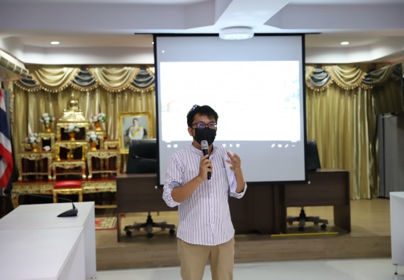 ภาพกิจกรรม  คณะวิทยาศาสตร์และเทคโนโลยี จัดกิจกรรมสำรวจความต้องการและแนวทางการส่งเสริมการแก้ไขปัญหาของชุมชน