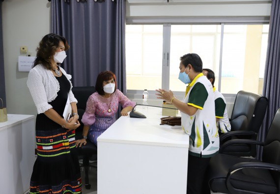 ภาพกิจกรรม  คณะวิทยาศาสตร์และเทคโนโลยี จัดกิจกรรมสำรวจความต้องการและแนวทางการส่งเสริมการแก้ไขปัญหาของชุมชน