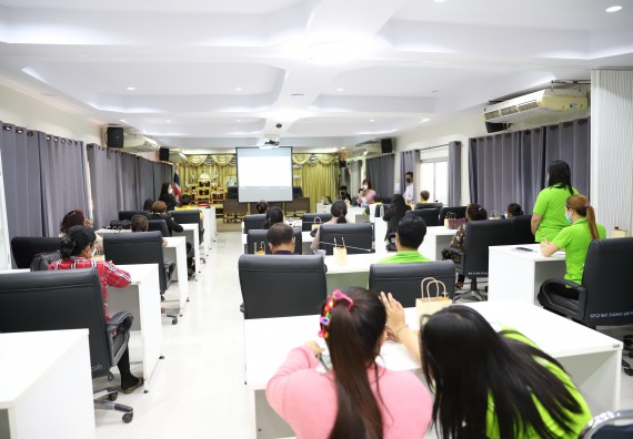 ภาพกิจกรรม  คณะวิทยาศาสตร์และเทคโนโลยี จัดกิจกรรมสำรวจความต้องการและแนวทางการส่งเสริมการแก้ไขปัญหาของชุมชน