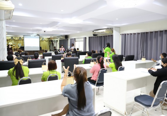 ภาพกิจกรรม  คณะวิทยาศาสตร์และเทคโนโลยี จัดกิจกรรมสำรวจความต้องการและแนวทางการส่งเสริมการแก้ไขปัญหาของชุมชน