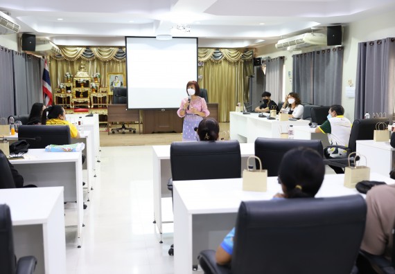 ภาพกิจกรรม  คณะวิทยาศาสตร์และเทคโนโลยี จัดกิจกรรมสำรวจความต้องการและแนวทางการส่งเสริมการแก้ไขปัญหาของชุมชน