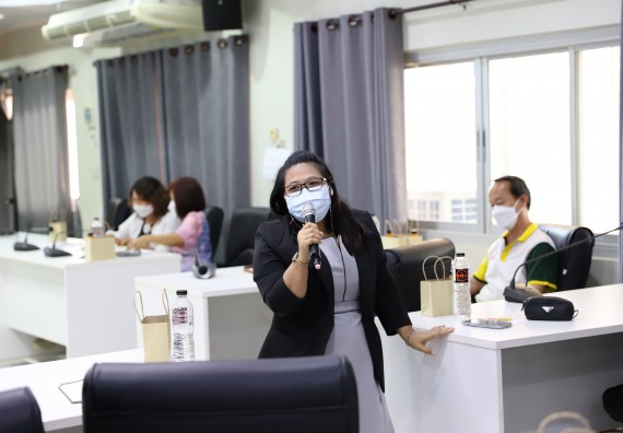 ภาพกิจกรรม  คณะวิทยาศาสตร์และเทคโนโลยี จัดกิจกรรมสำรวจความต้องการและแนวทางการส่งเสริมการแก้ไขปัญหาของชุมชน