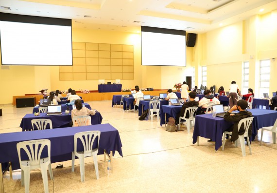 ภาพกิจกรรม  โปรแกรมวิชาคณิตศาสตร์ จัดกิจกรรมส่งเสริมการจัดการเรียนการสอนในศตวรรษที่ 21 หลักสูตร วท.บ. คณิตศาสตร์