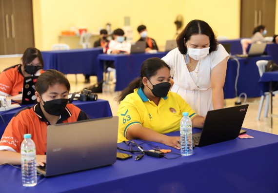 ภาพกิจกรรม  โปรแกรมวิชาคณิตศาสตร์ จัดกิจกรรมส่งเสริมการจัดการเรียนการสอนในศตวรรษที่ 21 หลักสูตร วท.บ. คณิตศาสตร์