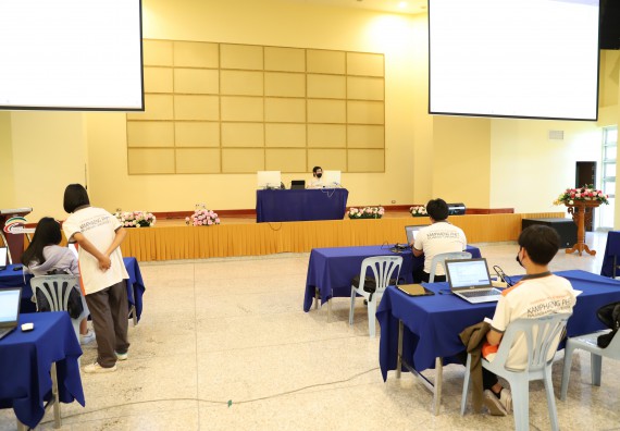 ภาพกิจกรรม  โปรแกรมวิชาคณิตศาสตร์ จัดกิจกรรมส่งเสริมการจัดการเรียนการสอนในศตวรรษที่ 21 หลักสูตร วท.บ. คณิตศาสตร์