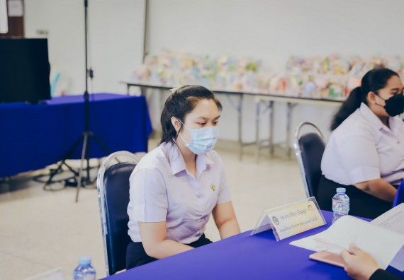 ภาพกิจกรรม  คณะวิทยาศาสตร์และเทคโนโลยี จัดการสัมภาษณ์ทุนการศึกษา ปตท.สผ. โครงการเอส 1 ประจำปีการศึกษา 2564