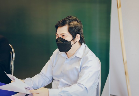 ภาพกิจกรรม  คณะวิทยาศาสตร์และเทคโนโลยี จัดการสัมภาษณ์ทุนการศึกษา ปตท.สผ. โครงการเอส 1 ประจำปีการศึกษา 2564