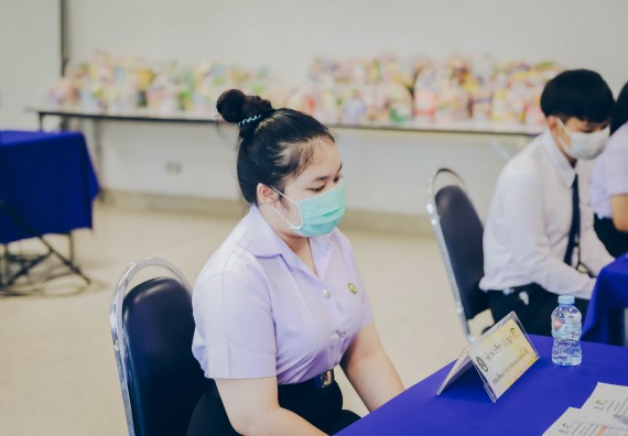 ภาพกิจกรรม  คณะวิทยาศาสตร์และเทคโนโลยี จัดการสัมภาษณ์ทุนการศึกษา ปตท.สผ. โครงการเอส 1 ประจำปีการศึกษา 2564