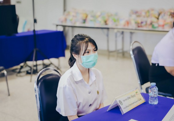 ภาพกิจกรรม  คณะวิทยาศาสตร์และเทคโนโลยี จัดการสัมภาษณ์ทุนการศึกษา ปตท.สผ. โครงการเอส 1 ประจำปีการศึกษา 2564