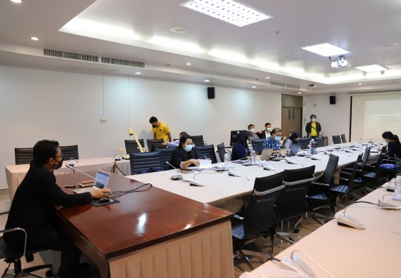 ภาพกิจกรรม  คณะวิทยาศาสตร์และเทคโนโลยี ประชุมทบทวนแผนกลยุทธ์คณะวิทยาศาสตร์และเทคโนโลยี ประจำปี 2566-2570 และแผนปฏิบัติราชการ ประจำปี 2566