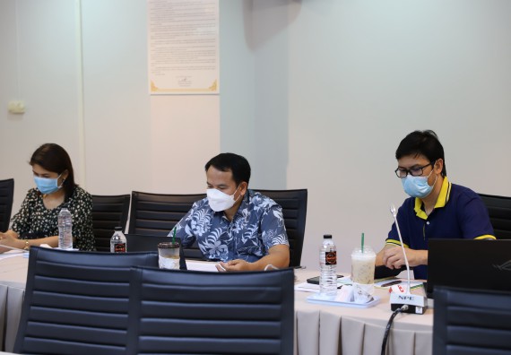 ภาพกิจกรรม  คณะวิทยาศาสตร์และเทคโนโลยี ประชุมทบทวนแผนกลยุทธ์คณะวิทยาศาสตร์และเทคโนโลยี ประจำปี 2566-2570 และแผนปฏิบัติราชการ ประจำปี 2566