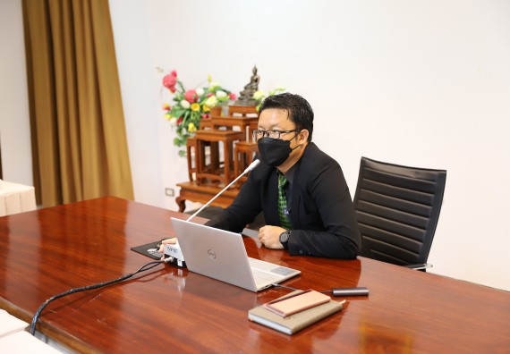 ภาพกิจกรรม  คณะวิทยาศาสตร์และเทคโนโลยี ประชุมทบทวนแผนกลยุทธ์คณะวิทยาศาสตร์และเทคโนโลยี ประจำปี 2566-2570 และแผนปฏิบัติราชการ ประจำปี 2566