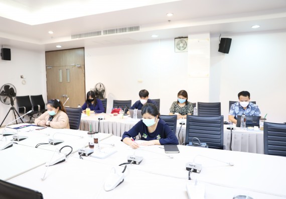 ภาพกิจกรรม  คณะวิทยาศาสตร์และเทคโนโลยี ประชุมทบทวนแผนกลยุทธ์คณะวิทยาศาสตร์และเทคโนโลยี ประจำปี 2566-2570 และแผนปฏิบัติราชการ ประจำปี 2566