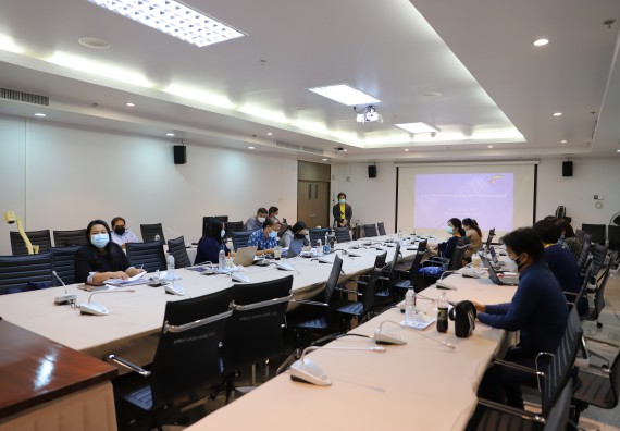 ภาพกิจกรรม  คณะวิทยาศาสตร์และเทคโนโลยี ประชุมทบทวนแผนกลยุทธ์คณะวิทยาศาสตร์และเทคโนโลยี ประจำปี 2566-2570 และแผนปฏิบัติราชการ ประจำปี 2566