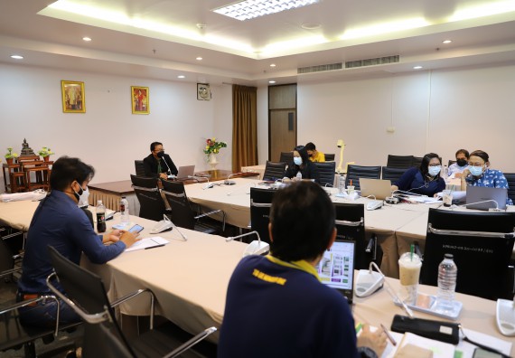 ภาพกิจกรรม  คณะวิทยาศาสตร์และเทคโนโลยี ประชุมทบทวนแผนกลยุทธ์คณะวิทยาศาสตร์และเทคโนโลยี ประจำปี 2566-2570 และแผนปฏิบัติราชการ ประจำปี 2566