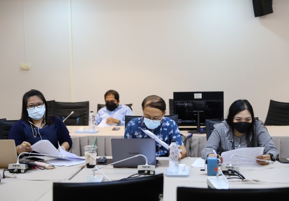 ภาพกิจกรรม  คณะวิทยาศาสตร์และเทคโนโลยี ประชุมทบทวนแผนกลยุทธ์คณะวิทยาศาสตร์และเทคโนโลยี ประจำปี 2566-2570 และแผนปฏิบัติราชการ ประจำปี 2566