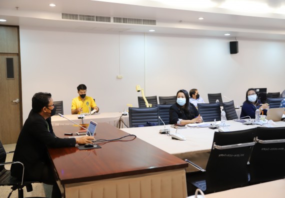 ภาพกิจกรรม  คณะวิทยาศาสตร์และเทคโนโลยี ประชุมทบทวนแผนกลยุทธ์คณะวิทยาศาสตร์และเทคโนโลยี ประจำปี 2566-2570 และแผนปฏิบัติราชการ ประจำปี 2566