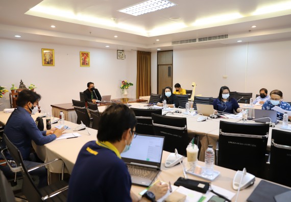 ภาพกิจกรรม  คณะวิทยาศาสตร์และเทคโนโลยี ประชุมทบทวนแผนกลยุทธ์คณะวิทยาศาสตร์และเทคโนโลยี ประจำปี 2566-2570 และแผนปฏิบัติราชการ ประจำปี 2566