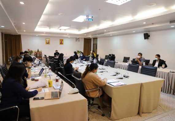 ภาพกิจกรรม  คณะวิทยาศาสตร์และเทคโนโลยี ประชุมทบทวนแผนกลยุทธ์คณะวิทยาศาสตร์และเทคโนโลยี ประจำปี 2566-2570 และแผนปฏิบัติราชการ ประจำปี 2566