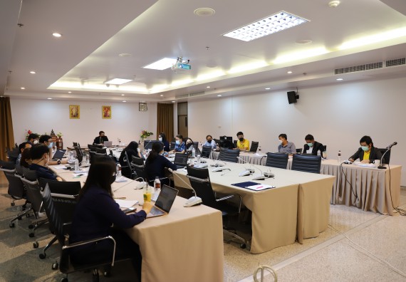 ภาพกิจกรรม  คณะวิทยาศาสตร์และเทคโนโลยี ประชุมทบทวนแผนกลยุทธ์คณะวิทยาศาสตร์และเทคโนโลยี ประจำปี 2566-2570 และแผนปฏิบัติราชการ ประจำปี 2566