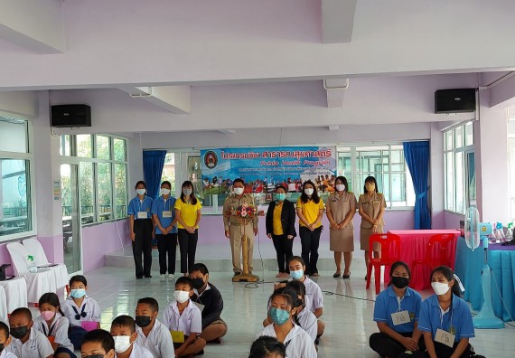 ภาพกิจกรรม  โปรแกรมวิชาสาธารณสุขศาสตร์ จัดกิจกรรมบริการวิชาการด้านสุขภาพแก่โรงเรียนในจังหวัดกําแพงเพชร