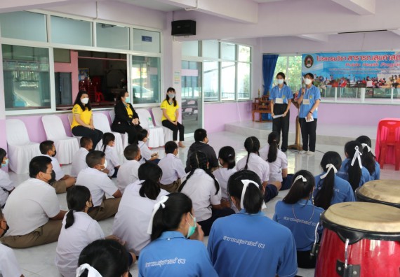 ภาพกิจกรรม  โปรแกรมวิชาสาธารณสุขศาสตร์ จัดกิจกรรมบริการวิชาการด้านสุขภาพแก่โรงเรียนในจังหวัดกําแพงเพชร