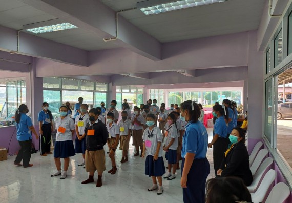 ภาพกิจกรรม  โปรแกรมวิชาสาธารณสุขศาสตร์ จัดกิจกรรมบริการวิชาการด้านสุขภาพแก่โรงเรียนในจังหวัดกําแพงเพชร