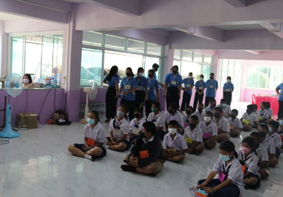 ภาพกิจกรรม  โปรแกรมวิชาสาธารณสุขศาสตร์ จัดกิจกรรมบริการวิชาการด้านสุขภาพแก่โรงเรียนในจังหวัดกําแพงเพชร