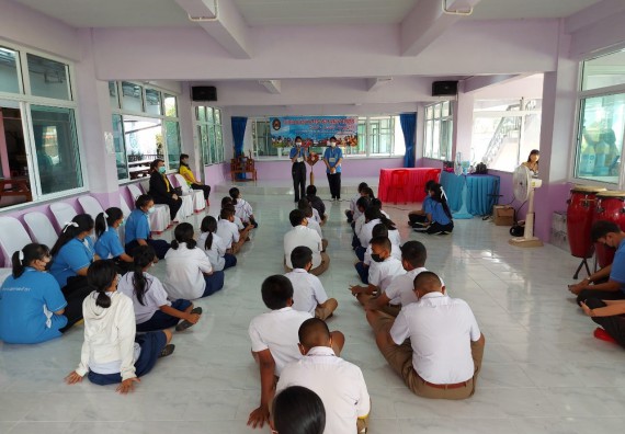 ภาพกิจกรรม  โปรแกรมวิชาสาธารณสุขศาสตร์ จัดกิจกรรมบริการวิชาการด้านสุขภาพแก่โรงเรียนในจังหวัดกําแพงเพชร