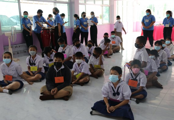 ภาพกิจกรรม  โปรแกรมวิชาสาธารณสุขศาสตร์ จัดกิจกรรมบริการวิชาการด้านสุขภาพแก่โรงเรียนในจังหวัดกําแพงเพชร