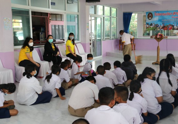 ภาพกิจกรรม  โปรแกรมวิชาสาธารณสุขศาสตร์ จัดกิจกรรมบริการวิชาการด้านสุขภาพแก่โรงเรียนในจังหวัดกําแพงเพชร