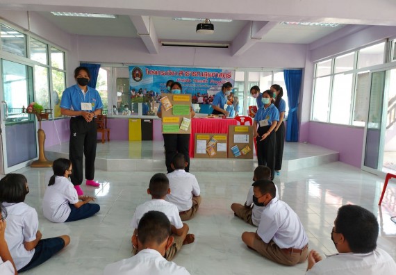 ภาพกิจกรรม  โปรแกรมวิชาสาธารณสุขศาสตร์ จัดกิจกรรมบริการวิชาการด้านสุขภาพแก่โรงเรียนในจังหวัดกําแพงเพชร