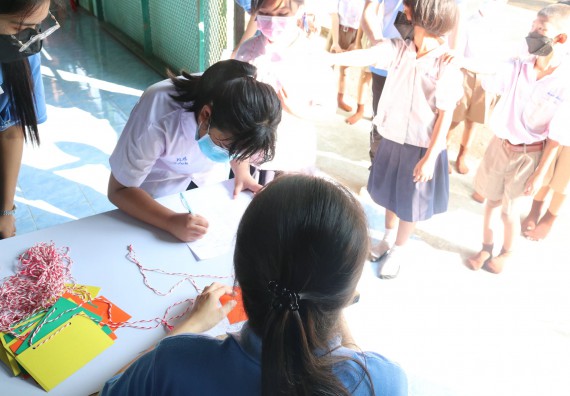 ภาพกิจกรรม  โปรแกรมวิชาสาธารณสุขศาสตร์ จัดกิจกรรมบริการวิชาการด้านสุขภาพแก่โรงเรียนในจังหวัดตาก