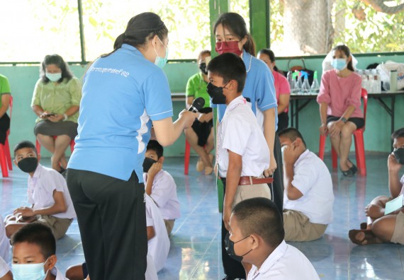 ภาพกิจกรรม  โปรแกรมวิชาสาธารณสุขศาสตร์ จัดกิจกรรมบริการวิชาการด้านสุขภาพแก่โรงเรียนในจังหวัดตาก
