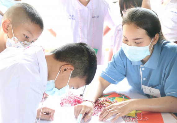 ภาพกิจกรรม  โปรแกรมวิชาสาธารณสุขศาสตร์ จัดกิจกรรมบริการวิชาการด้านสุขภาพแก่โรงเรียนในจังหวัดตาก