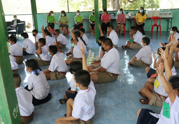 ภาพกิจกรรม  โปรแกรมวิชาสาธารณสุขศาสตร์ จัดกิจกรรมบริการวิชาการด้านสุขภาพแก่โรงเรียนในจังหวัดตาก