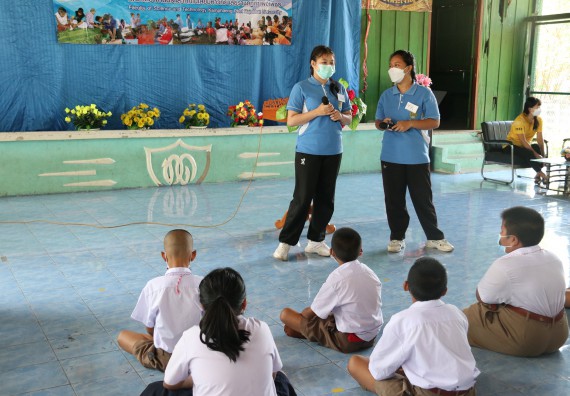 ภาพกิจกรรม  โปรแกรมวิชาสาธารณสุขศาสตร์ จัดกิจกรรมบริการวิชาการด้านสุขภาพแก่โรงเรียนในจังหวัดตาก