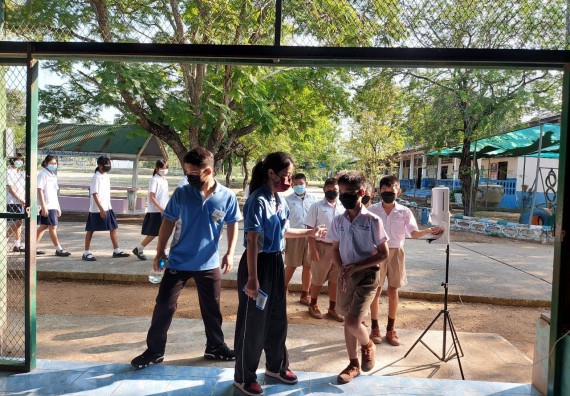 ภาพกิจกรรม  โปรแกรมวิชาสาธารณสุขศาสตร์ จัดกิจกรรมบริการวิชาการด้านสุขภาพแก่โรงเรียนในจังหวัดตาก