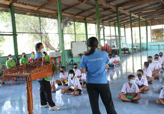 ภาพกิจกรรม  โปรแกรมวิชาสาธารณสุขศาสตร์ จัดกิจกรรมบริการวิชาการด้านสุขภาพแก่โรงเรียนในจังหวัดตาก
