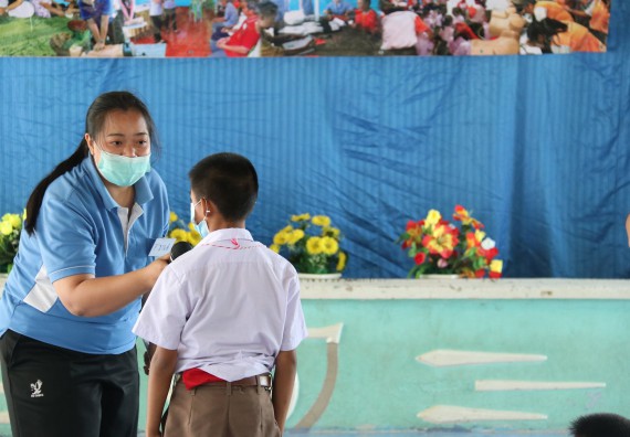 ภาพกิจกรรม  โปรแกรมวิชาสาธารณสุขศาสตร์ จัดกิจกรรมบริการวิชาการด้านสุขภาพแก่โรงเรียนในจังหวัดตาก