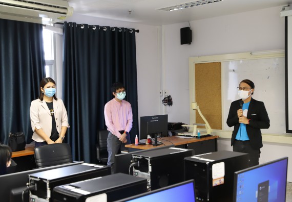 ภาพกิจกรรม  โปรแกรมวิชาเคมี จัดอบรมเชิงปฏิบัติการ เทคนิคห้องปฏิบัติการและการวิเคราะห์ข้อมูล