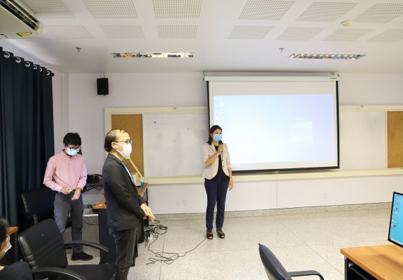 ภาพกิจกรรม  โปรแกรมวิชาเคมี จัดอบรมเชิงปฏิบัติการ เทคนิคห้องปฏิบัติการและการวิเคราะห์ข้อมูล