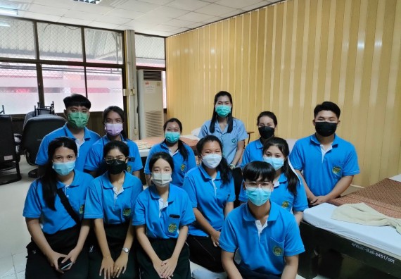 ภาพกิจกรรม  โปรแกรมวิชาสาธารณสุขศาสตร์ จัดการอบรมเชิงปฏิบัติการการดูแลผู้สูงอายุที่มีภาวะพึ่งพิง