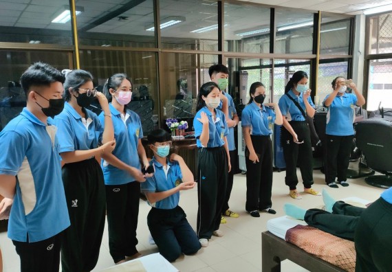 ภาพกิจกรรม  โปรแกรมวิชาสาธารณสุขศาสตร์ จัดการอบรมเชิงปฏิบัติการการดูแลผู้สูงอายุที่มีภาวะพึ่งพิง