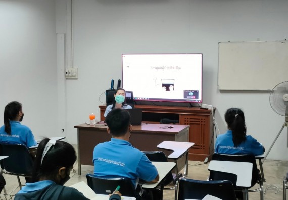 ภาพกิจกรรม  โปรแกรมวิชาสาธารณสุขศาสตร์ จัดการอบรมเชิงปฏิบัติการการดูแลผู้สูงอายุที่มีภาวะพึ่งพิง