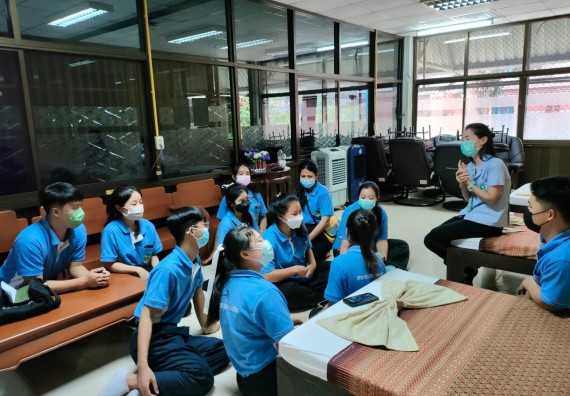 ภาพกิจกรรม  โปรแกรมวิชาสาธารณสุขศาสตร์ จัดการอบรมเชิงปฏิบัติการการดูแลผู้สูงอายุที่มีภาวะพึ่งพิง